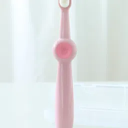 fab n funky Toothbrush Ultra Soft Nano Bristles With Cover For Girl - Pink-picture-14