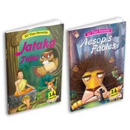 little masters ATF Combo - Aesop'sFables, Jataka Tales-English-picture-11