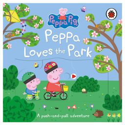 penguin random house Peppa Pig: Peppa Loves The Park: A Push-And-Pull Adventure Board Book - English-picture-7