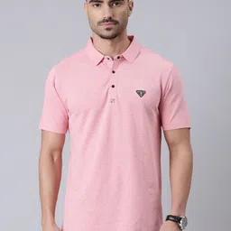 Classic Polo Men Polo Collar Applique Slim Fit T-shirt-picture-58