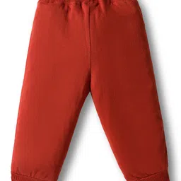 Doodle Poodle 100% Cotton Single Jersey Knit Full Sleeves Top & Lounge Pant Set With Unicorn Print - Light Brown image 5