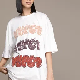 The Roadster Lifestyle Co. Typography Printed Oversized T-shirt-picture-18