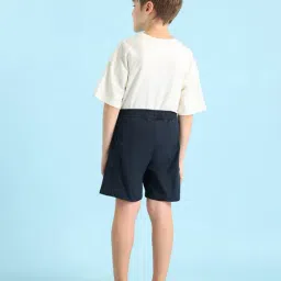 U.S. Polo Assn. Boys Blue Regular Fit Cargo Shorts image 2