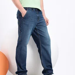 Aeropostale Men Baggy Light Fade Jeans image 5