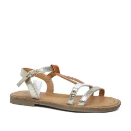 Bubblegummers by Bata Kids Golden Ankle Strap Sandals-image-80