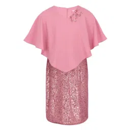 Cutecumber Kids Pink Embellished Dress-picture-37