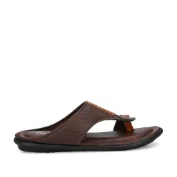 El Paso Men's Brown Toe Ring Sandals-picture-19
