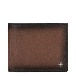 Louis Philippe Brown Casual Leather Bi-Fold Wallet for Men-picture-18