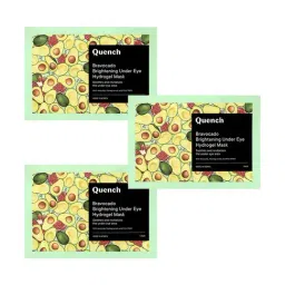 Quench Botanics Bravocado Brightening Under Eye Hydrogel Mask - Pack of 3-picture-13
