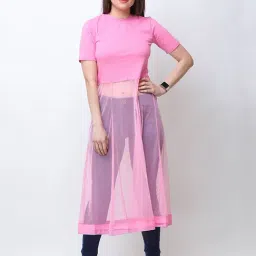 Cation Pink Fitted Top-image-0