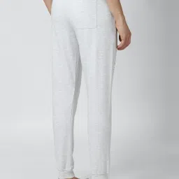 Peter England Grey Cotton Regular Fit Printed Joggers image 2