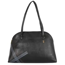 Baggit Inspect Black Printed Medium Handbag image 1