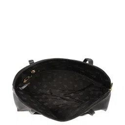 Baggit Inspect Black Printed Medium Handbag image 4