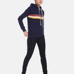 U.S. Polo Assn. Navy Full Sleeves Hooded Sweatshirt image 4