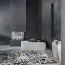 Ddecor Rugs White Blended Floral Rugs-picture-49