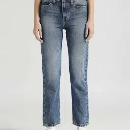 Pepe Jeans Blue Cotton High Rise Jeans-picture-43