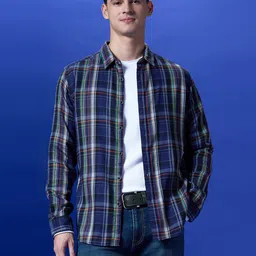 Pepe Jeans Men Opaque Checked Casual Shirt-picture-32