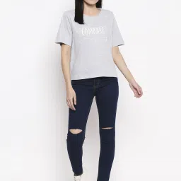 People Blue Distressed Jeans image 4