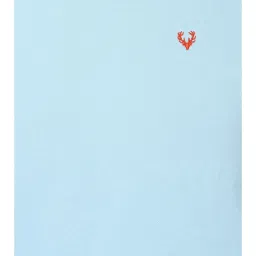 Allen Solly Sky Blue Cotton Regular Fit Sweatshirt image 5