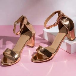 Inc.5 Women's Rose Gold Ankle Strap Sandals-picture-36