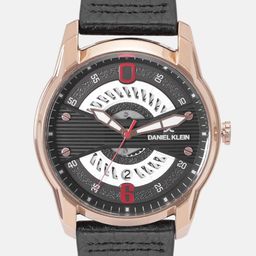 Daniel Klein Premium Men Black & Silver-Toned Analogue Watch 12155-2-picture-20