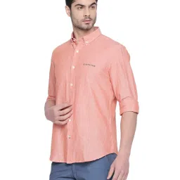 Giordano Orange Cotton Shirt image 5