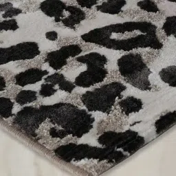 Ddecor Rugs Grey Polypropylene Textured Rugs image 3