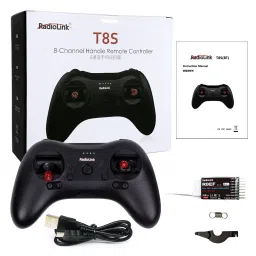 Radiolink T8S BT Remote 8 channels Handle Remote Controller with R8EF 8 Channels Receiver with Bluetooth for App Control - RS6055Radiolink T8S BT Remote 8 channels Handle Remote Controller with R8EF 8 Channels Receiver with Bluetooth for App Control - RS6055-picture-25