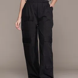 The Roadster Lifestyle Co. Relaxed Cargo Parachute Trousers-image-17