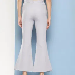Aarika Grey Straight Fit Pants image 2