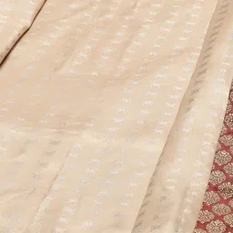 SOJANYA Men Black Chikankari Pure Cotton Kurta with Churidar & Nehru Jacket image 4