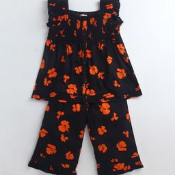 Cherry Crumble Girls Printed Night suit-picture-3