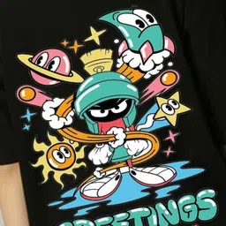 kintu parantu Women Printed Drop-Shoulder Sleeves Pockets T-shirt image 4