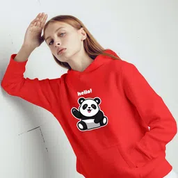 Povaxpo Women Graphic Printed Long Sleeves Hooded Sweatshirt-picture-13