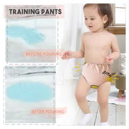 Bembika Babies Cotton Potty Training Pants Printed Design Pack 2 L Size - Multicolor image 4