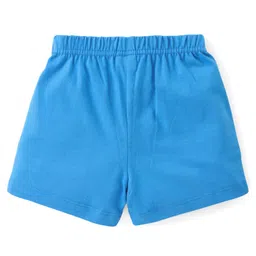 Babyhug Cotton Knit Shorts Polka Dot Print Pack of 3 - Multicolour image 5