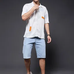 PRONK Men Standard Printed Casual Shirt image 3