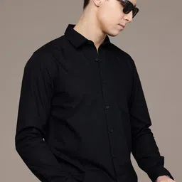 French Connection Pure Cotton Slim Fit Opaque Casual Shirt-image-38