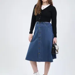 MONTE CARLO Black Solid Cardigan image 5