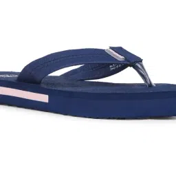 Bata Women's Blue Flip Flops image 4