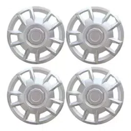 Auto Pearl Premium Quality Car Full Caps Silver 381 mm(15 Inch) Wheel Cover For Mahindra TUV 300 (Pack of 4 Pcs)-image-36