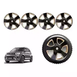 Auto Pearl BKGD26 R15 Press Type Wheel Hubcap with Retention Ring 381 mm(15 Inch) for Maruti Suzuki Ignis 1.2 AMT Delta Petrol (Pack of 4 Pcs)-picture-28