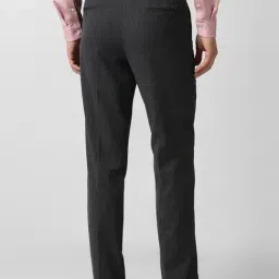 Van Heusen Black Regular Fit Trousers image 2