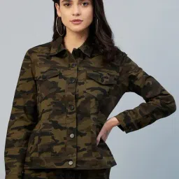StyleStone Olive Printed Jacket-picture-13