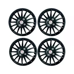 Auto Pearl Car Full Black Wheel Cover Caps 33.02 cm (13 Inch) Press Type Fitting for Go Pls-picture-20