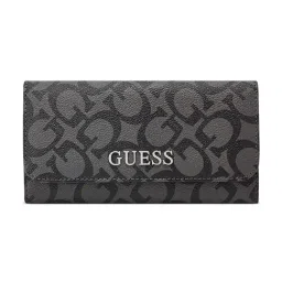 Guess Coal Printed Abbas Slim Wallet-image-54