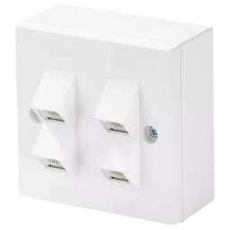 TUK FACEPLATE, RJ45, 8P8C, 4PORT, CAT5E, FJ445-picture-36
