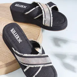 Killer Women Wedge Open Toe Sandals-image-96
