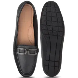 Bata Women's MAIA LOAFER Black Loafers image 3