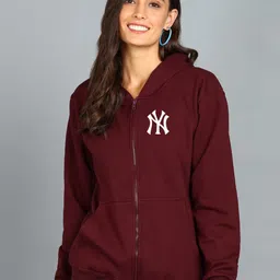 FALTU.CO Women Printed Hooded Sweatshirt-picture-24